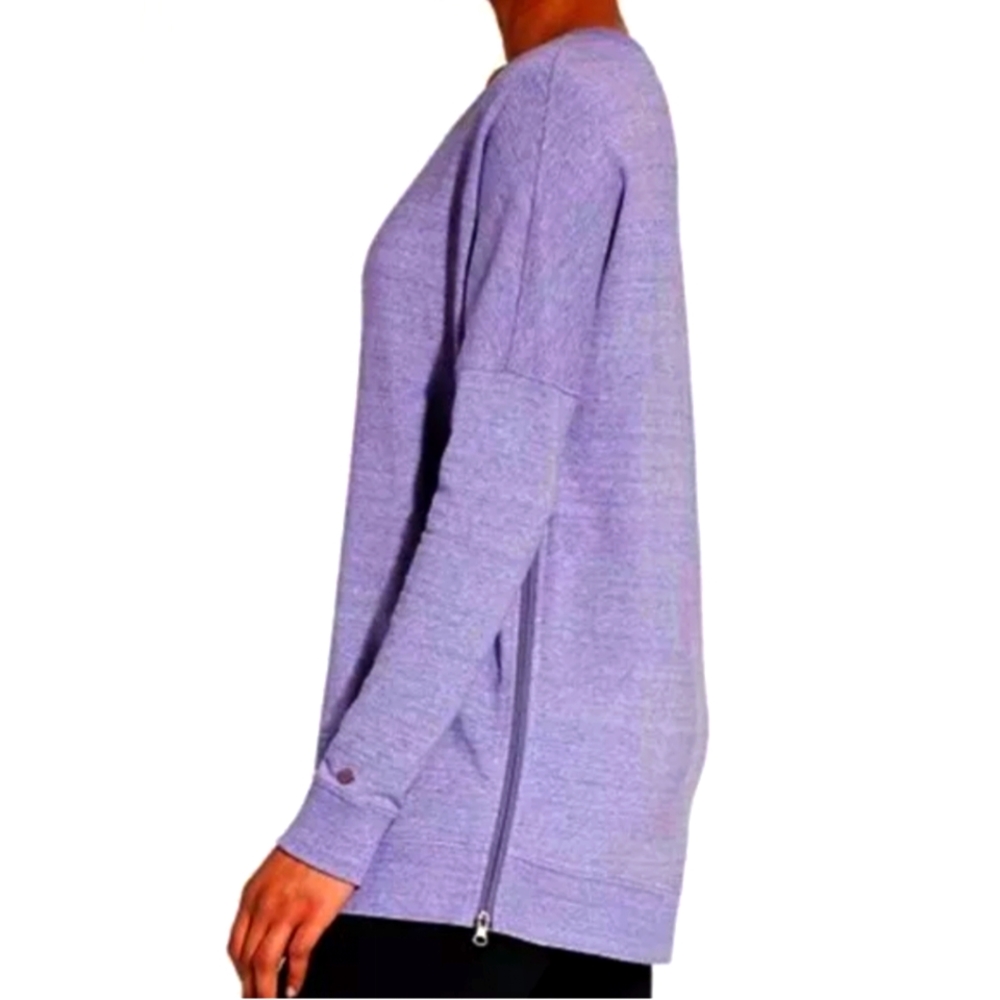 Calia Effortless side zip sweatshirt